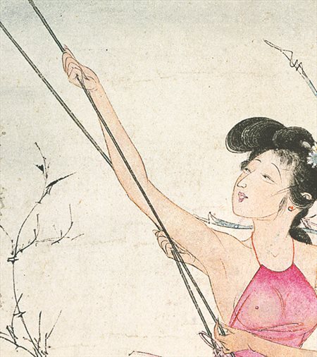 金堂县-胡也佛的仕女画和最知名的金瓶梅秘戏图